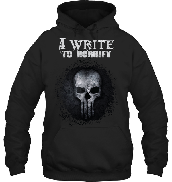 WRITE TO HORRIFY hoodie