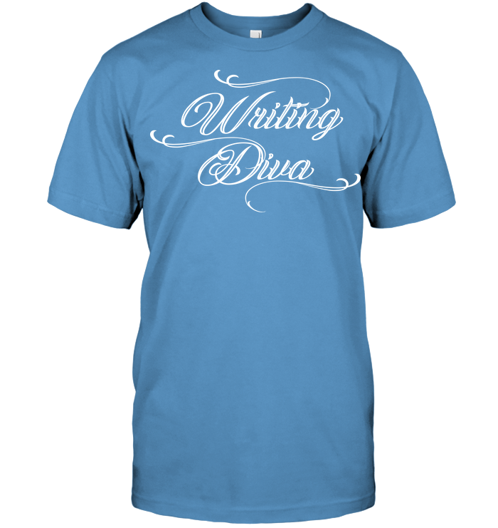 WRITING DIVA t-shirt