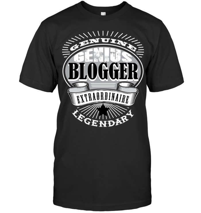 BLOGGER EXTRAORDINAIRE t-shirt