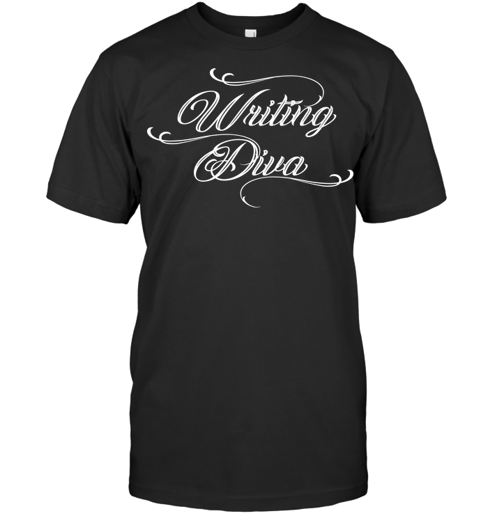 WRITING DIVA t-shirt