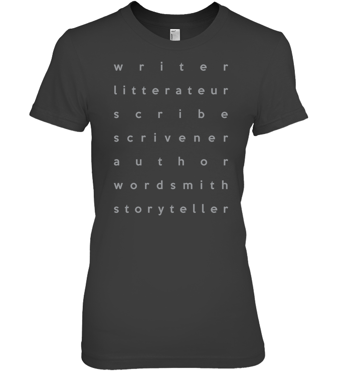 WRITER LITTERATEUR... t-shirt