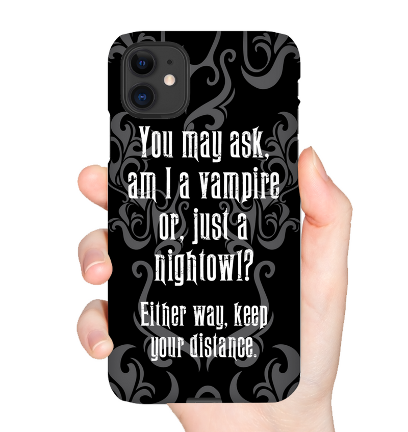 NIGHTOWL vs. VAMPIRE phone case