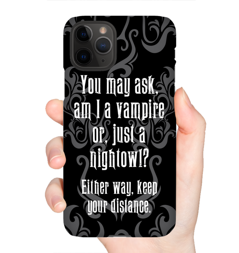 NIGHTOWL vs. VAMPIRE phone case
